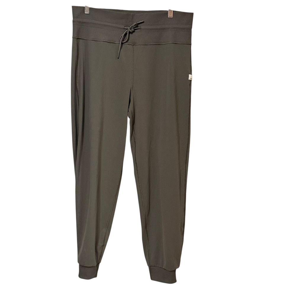 Vuori Daily Jogger Olive Green High Rise Drawstring Pants VW418 XL